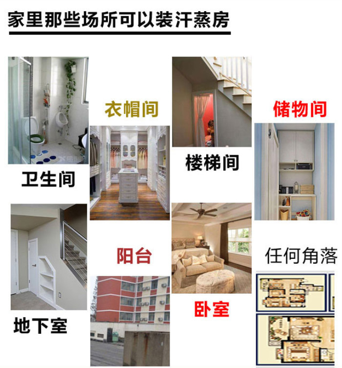 托瑪琳家用汗蒸房裝修價格