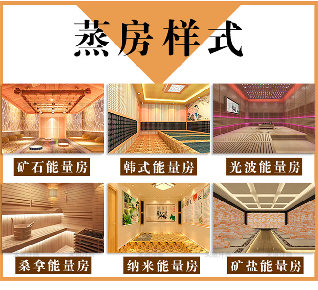 5平米家庭遠(yuǎn)紅外線電氣石汗蒸房